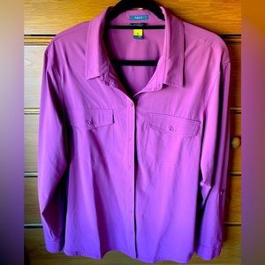 Eddie Bauer Departure 2.0 shirt in Claret